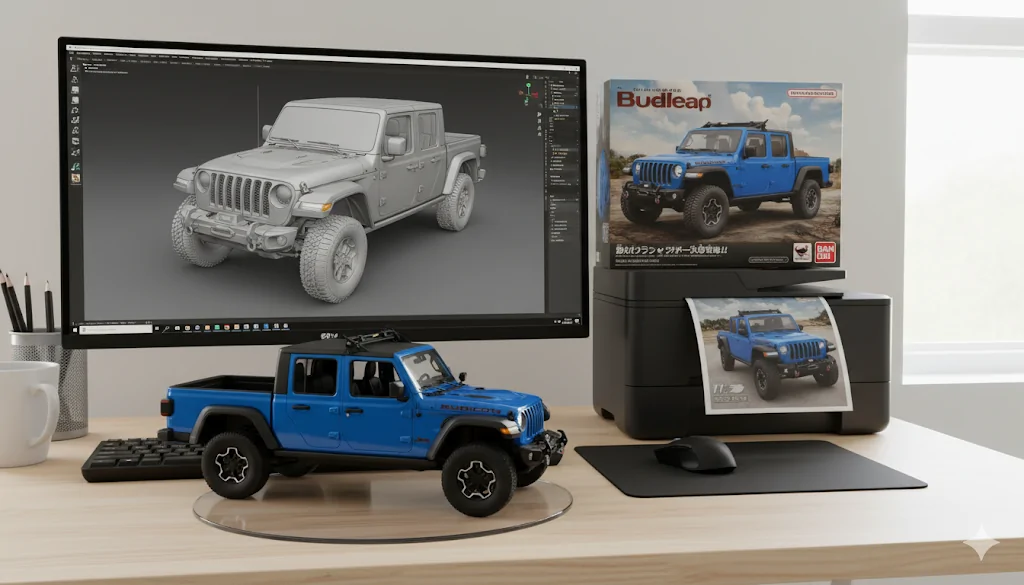 Jeep Gladiator Fun way to make an AI picture of your Jeep - Try This: 1757976685323-ia