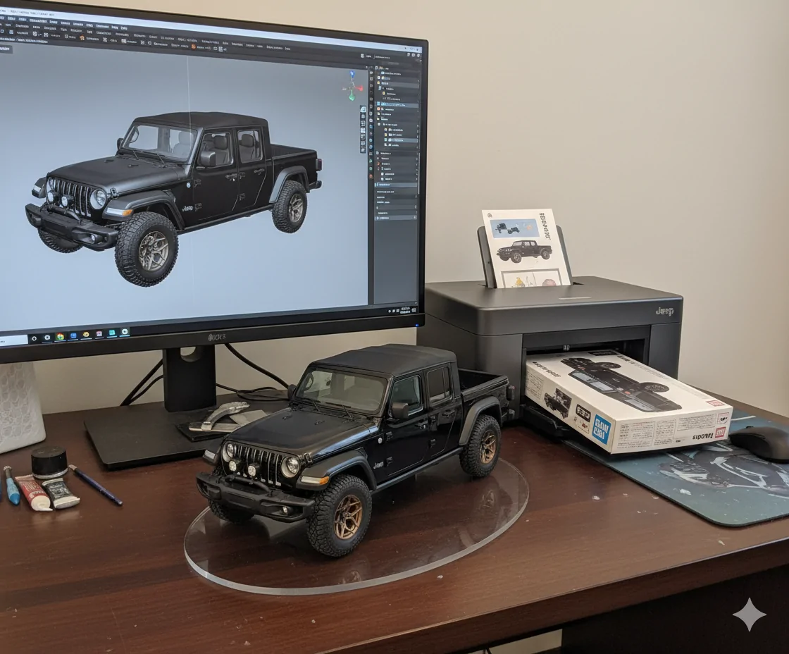 Jeep Gladiator Fun way to make an AI picture of your Jeep - Try This: 1000053760