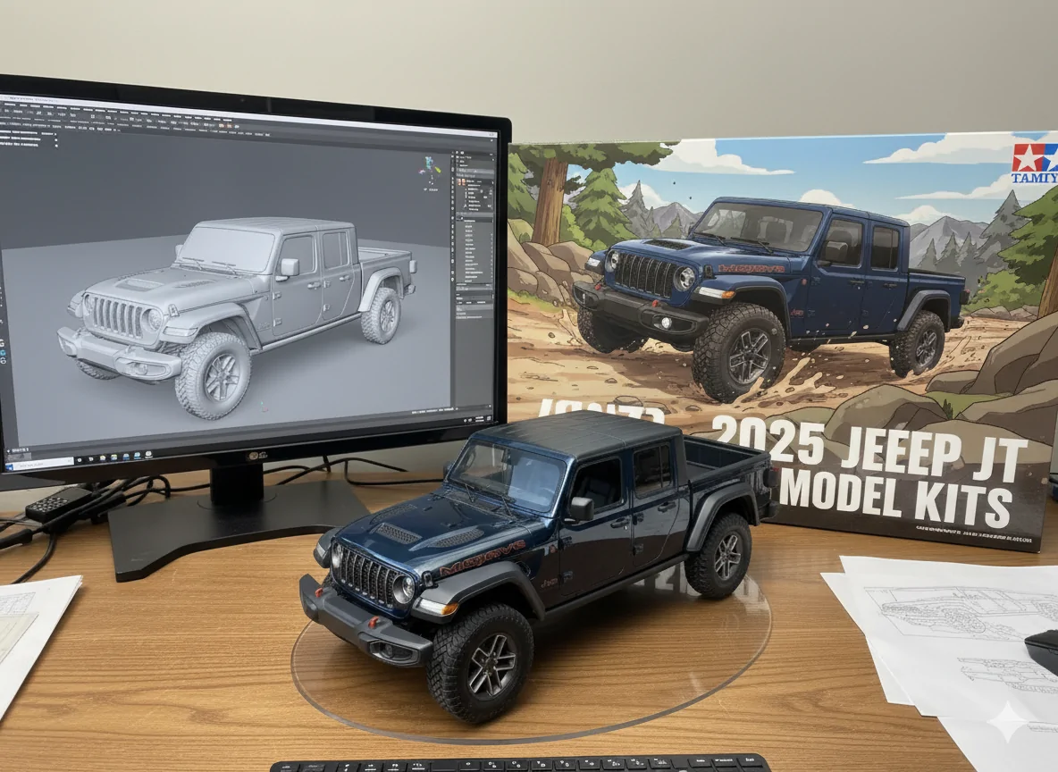 Jeep Gladiator Fun way to make an AI picture of your Jeep - Try This: Gemini_Generated_Image_Tamiya Gladiator
