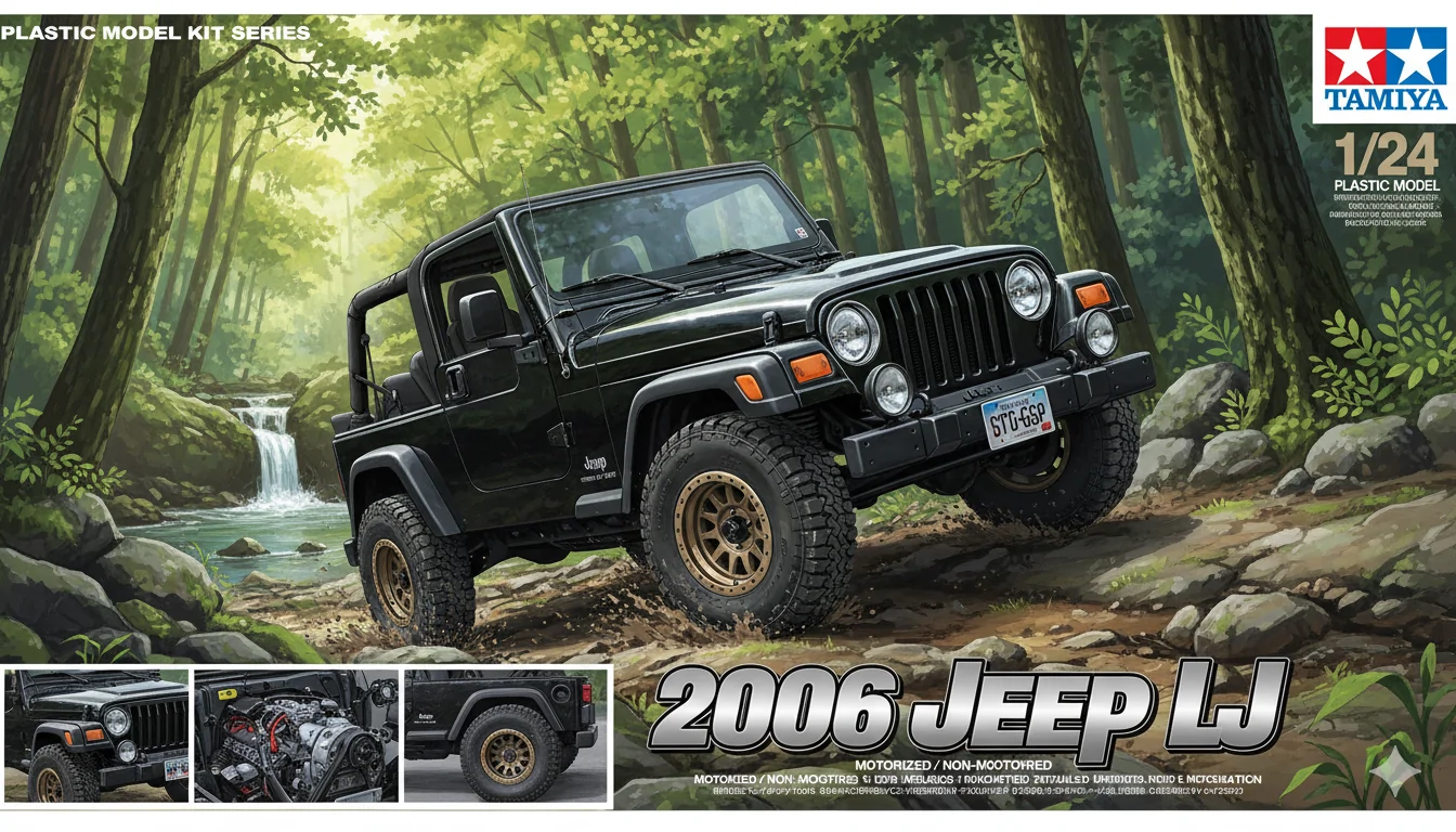 Jeep Gladiator Fun way to make an AI picture of your Jeep - Try This: Gemini_Generated_Image_Tamiya LJ