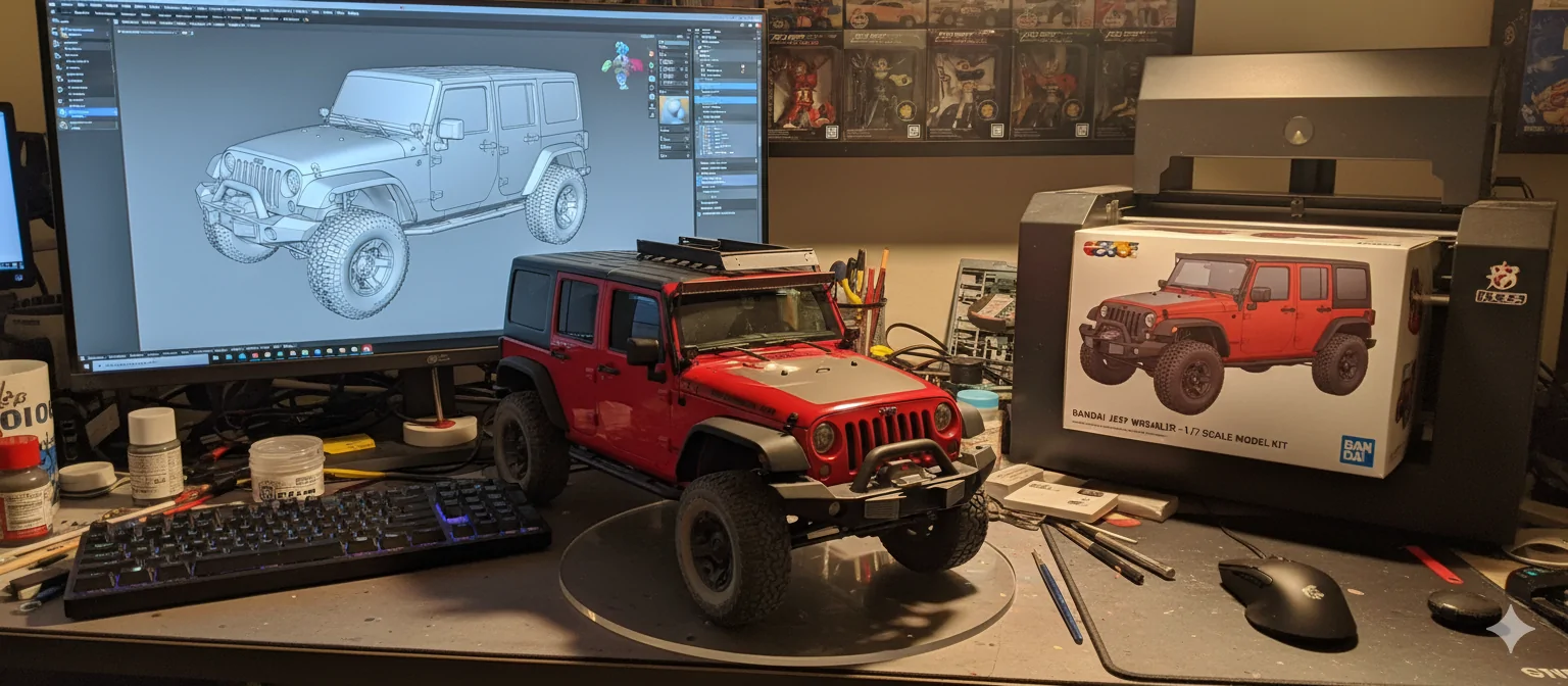 Jeep Gladiator Fun way to make an AI picture of your Jeep - Try This: 1758053446800