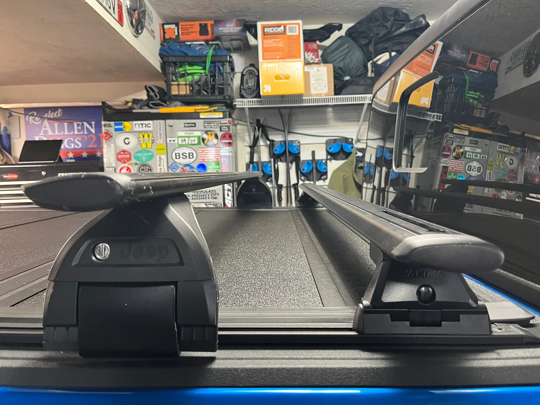 Jeep Gladiator Adapted JLU Mopar (Yakima) Roof Rack for MX4 TS Bed Cover IMG_4216