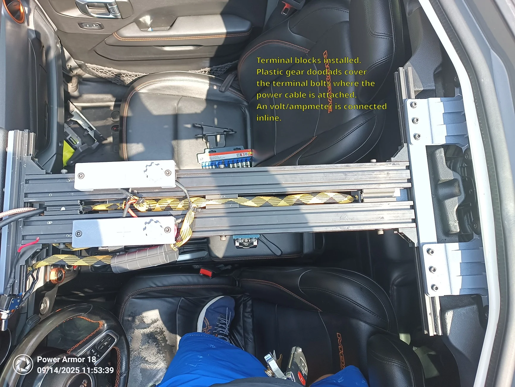 Jeep Gladiator DIY Front Overhead Storage Rail System for a Jeep Gladiator (Updated with pictures) rails_installed_to