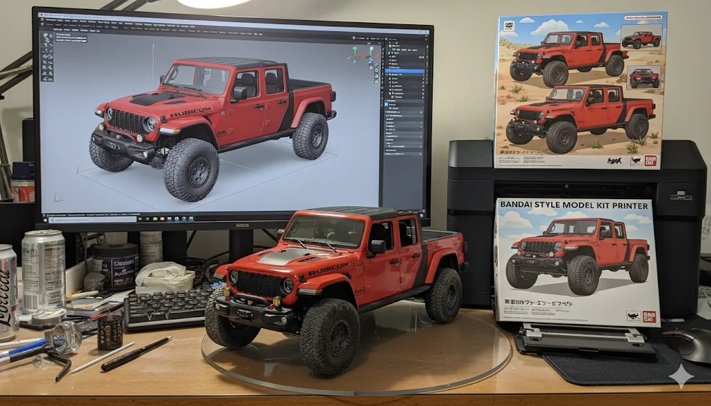 Jeep Gladiator Fun way to make an AI picture of your Jeep - Try This: 1758136728455-u0