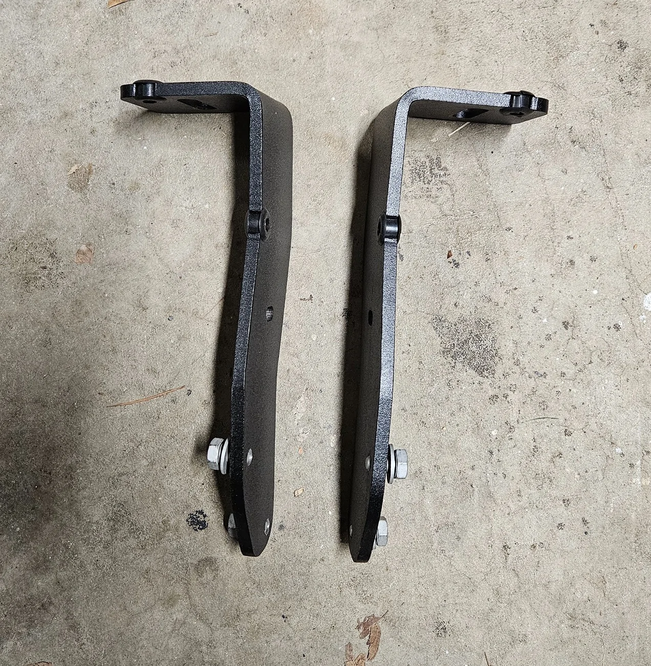 Jeep Gladiator Bumper Light Brackets - Hazard Sky 20250228_184423