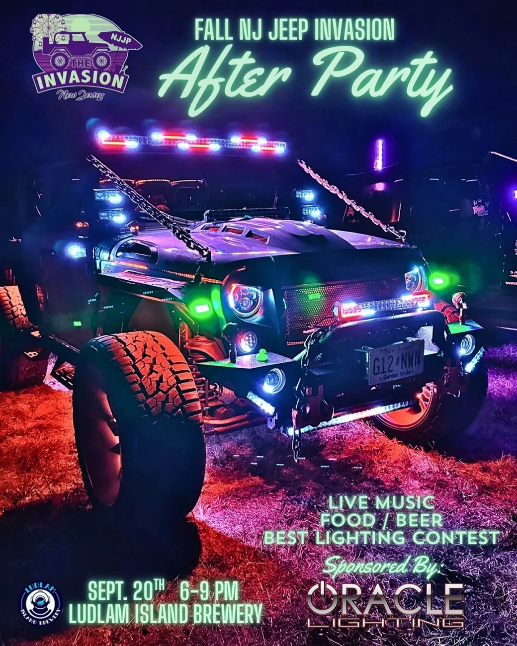 Jeep Gladiator 🚨 Exciting Event News from ORACLE Lighting! 🚨 Party Pic