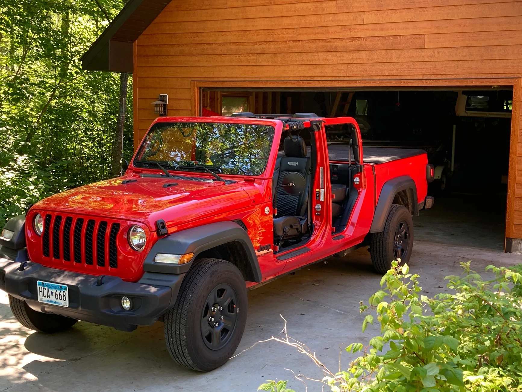 Jeep Gladiator Gladiator waiting for me after work makes me smile! IMG_7813