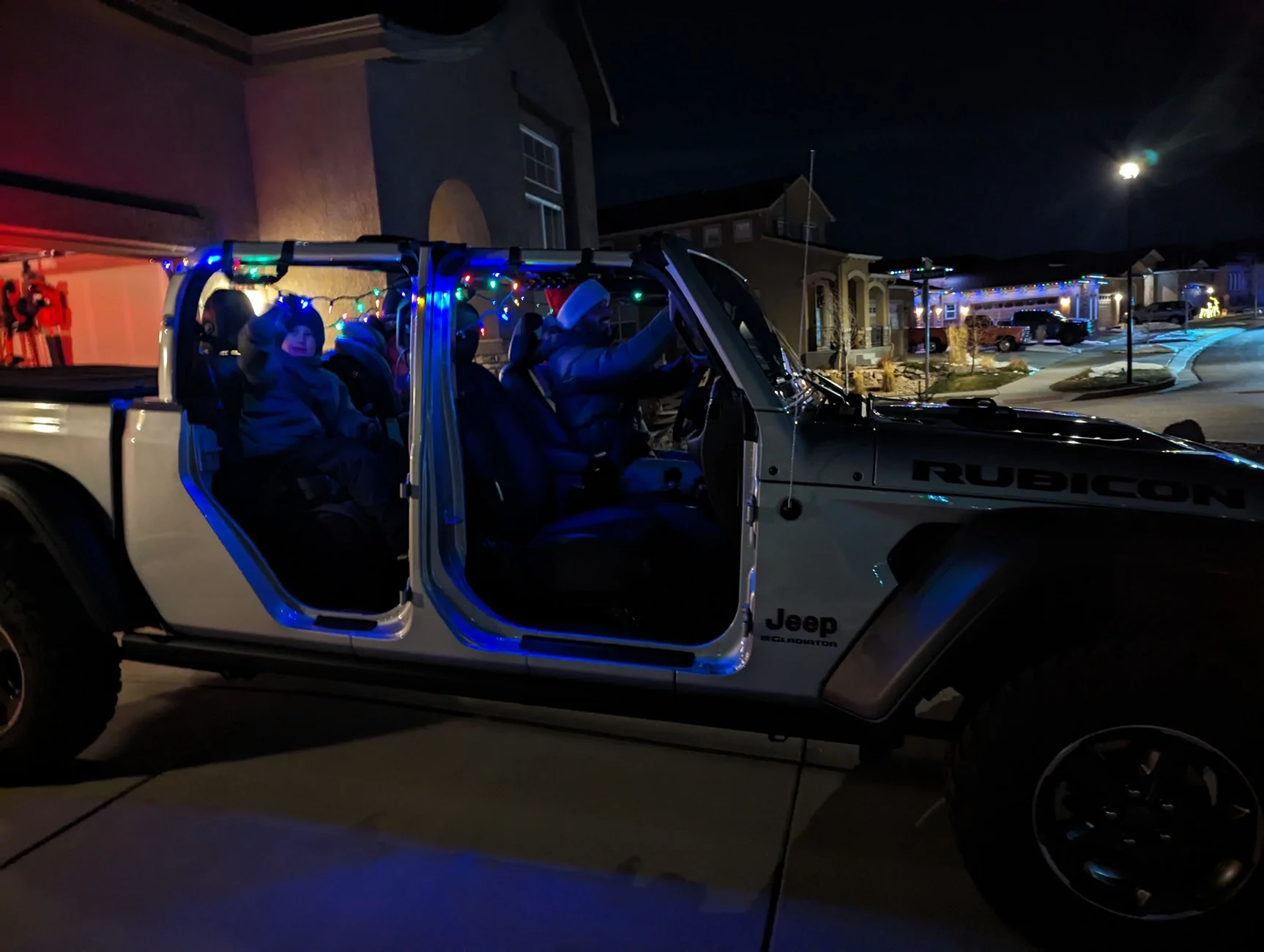 Jeep Gladiator Cool Daily Random JT Gladiator Pics -- Post Em! 📸 Chrismas Lights