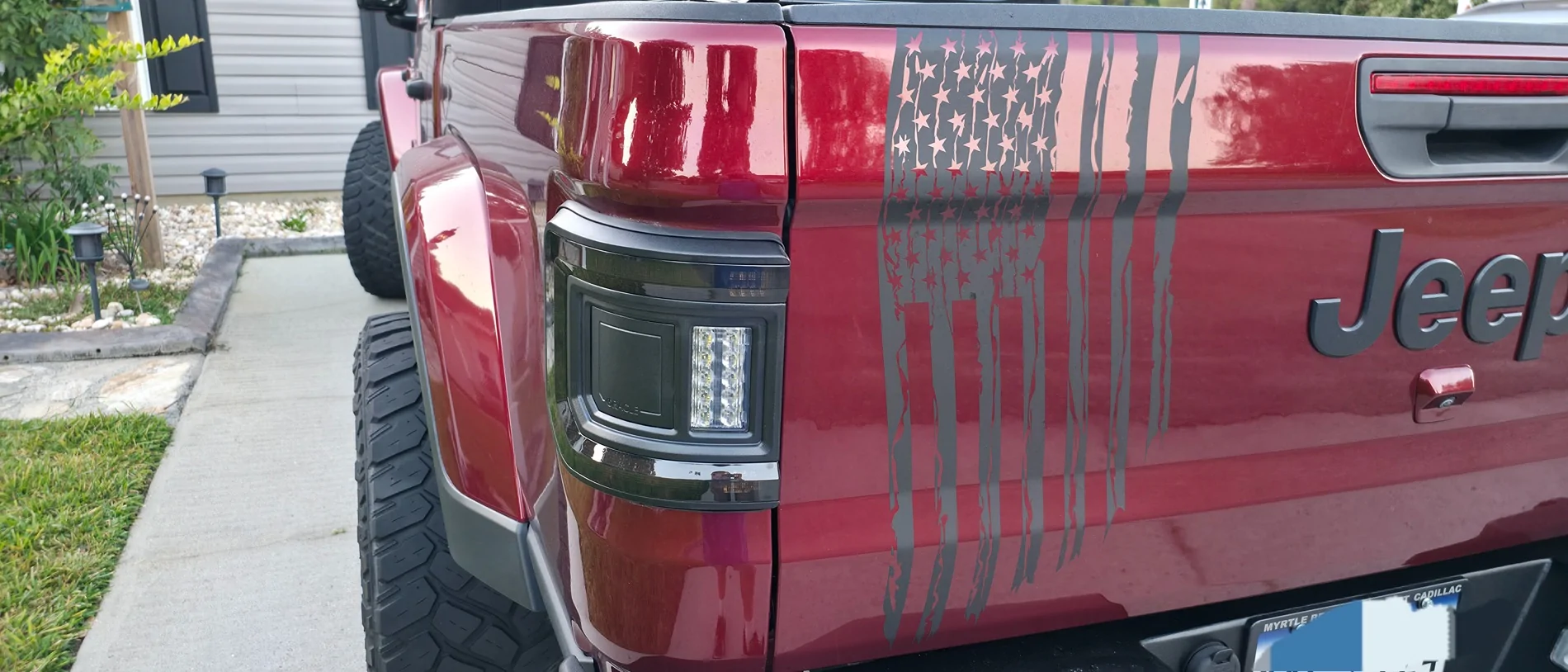 Jeep Gladiator Oracle tail lights install 20250919_191050