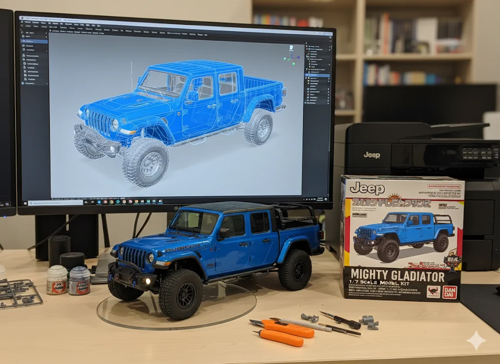 Jeep Gladiator Fun way to make an AI picture of your Jeep - Try This: IMG_7690