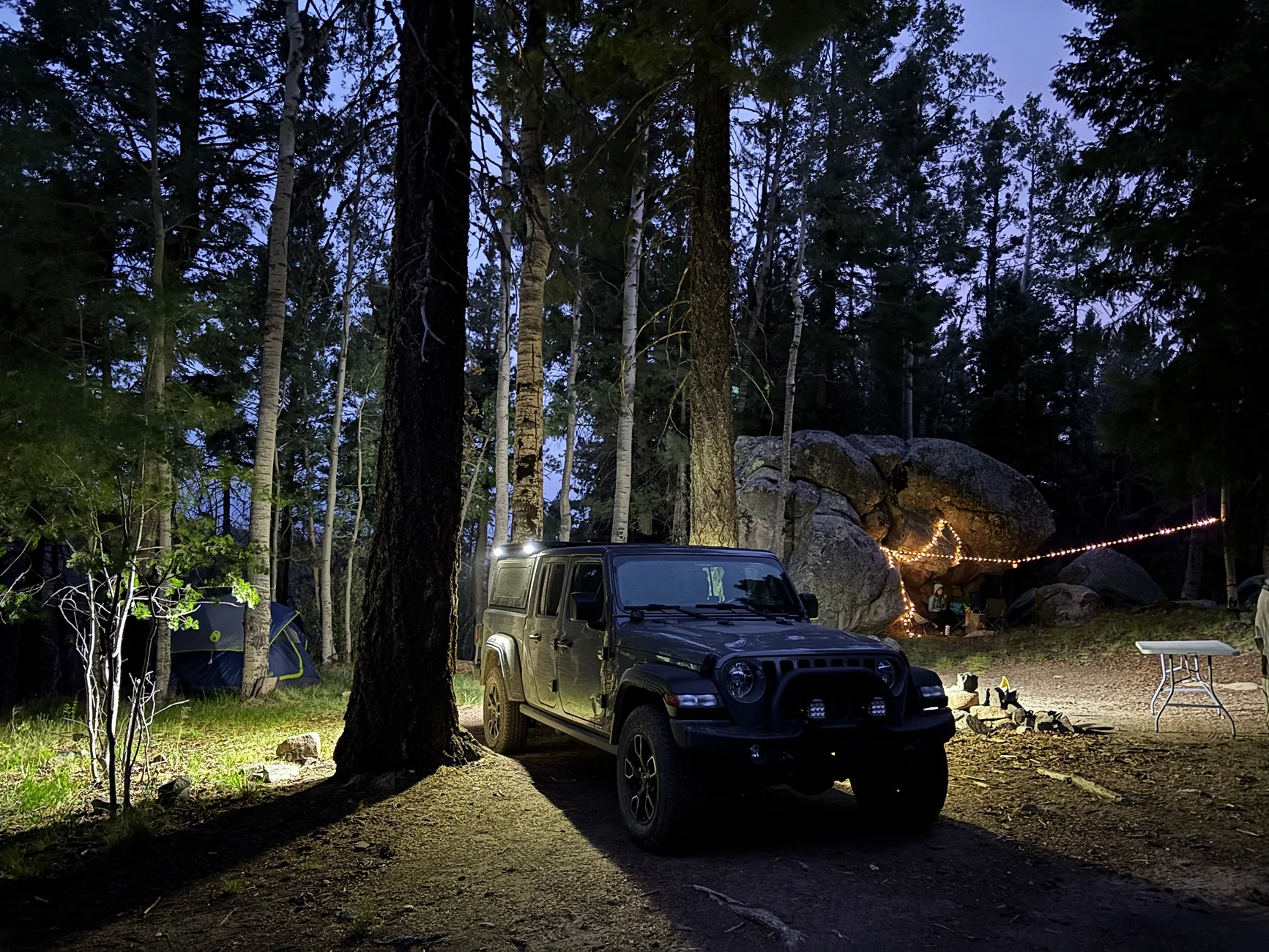 Jeep Gladiator Alu-Cab Contour Canopy Roll Call - not Camper IMG_6218