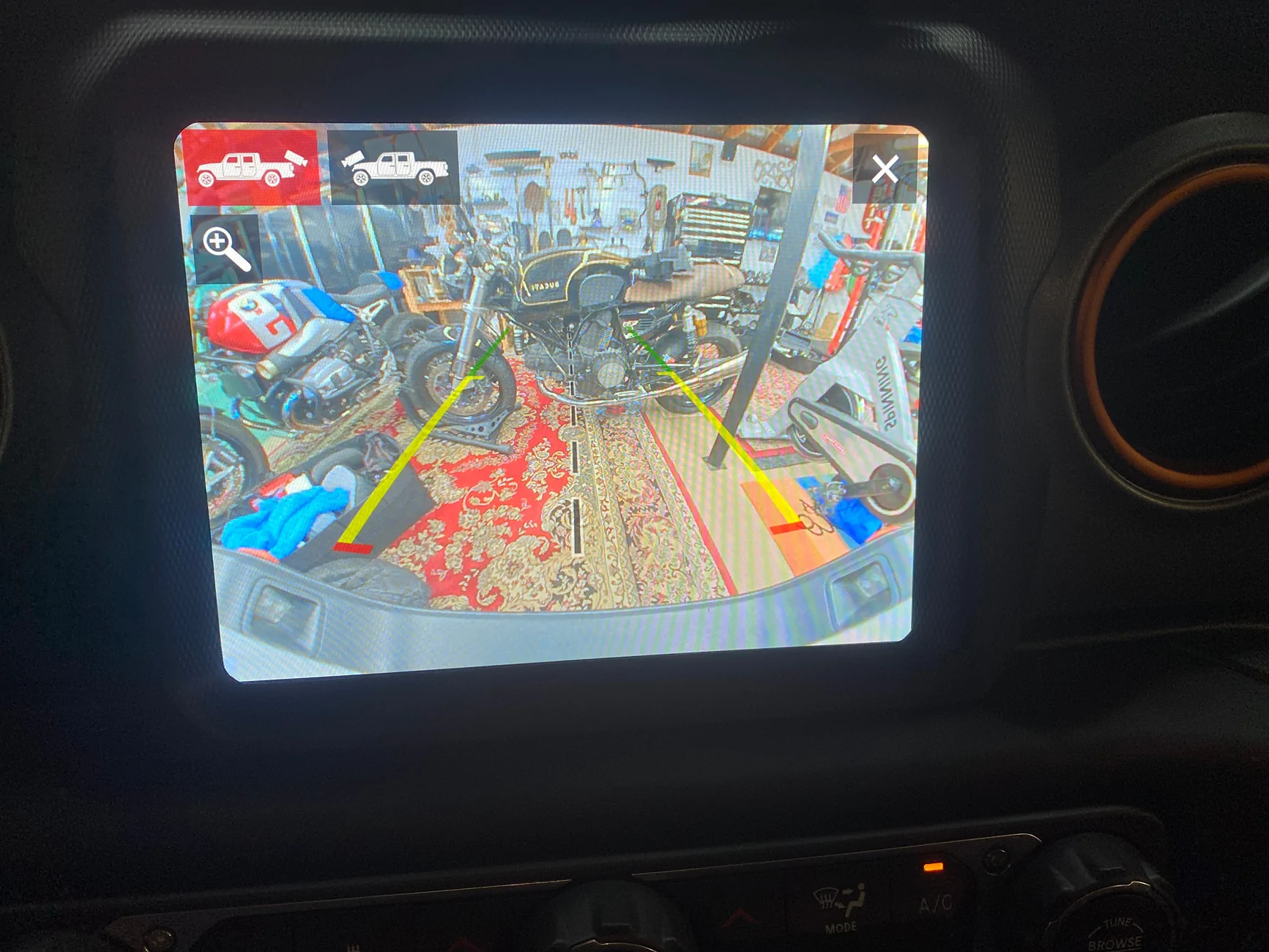 Jeep Gladiator My OEM Front Trail Cam install thread JT Rear Camera 