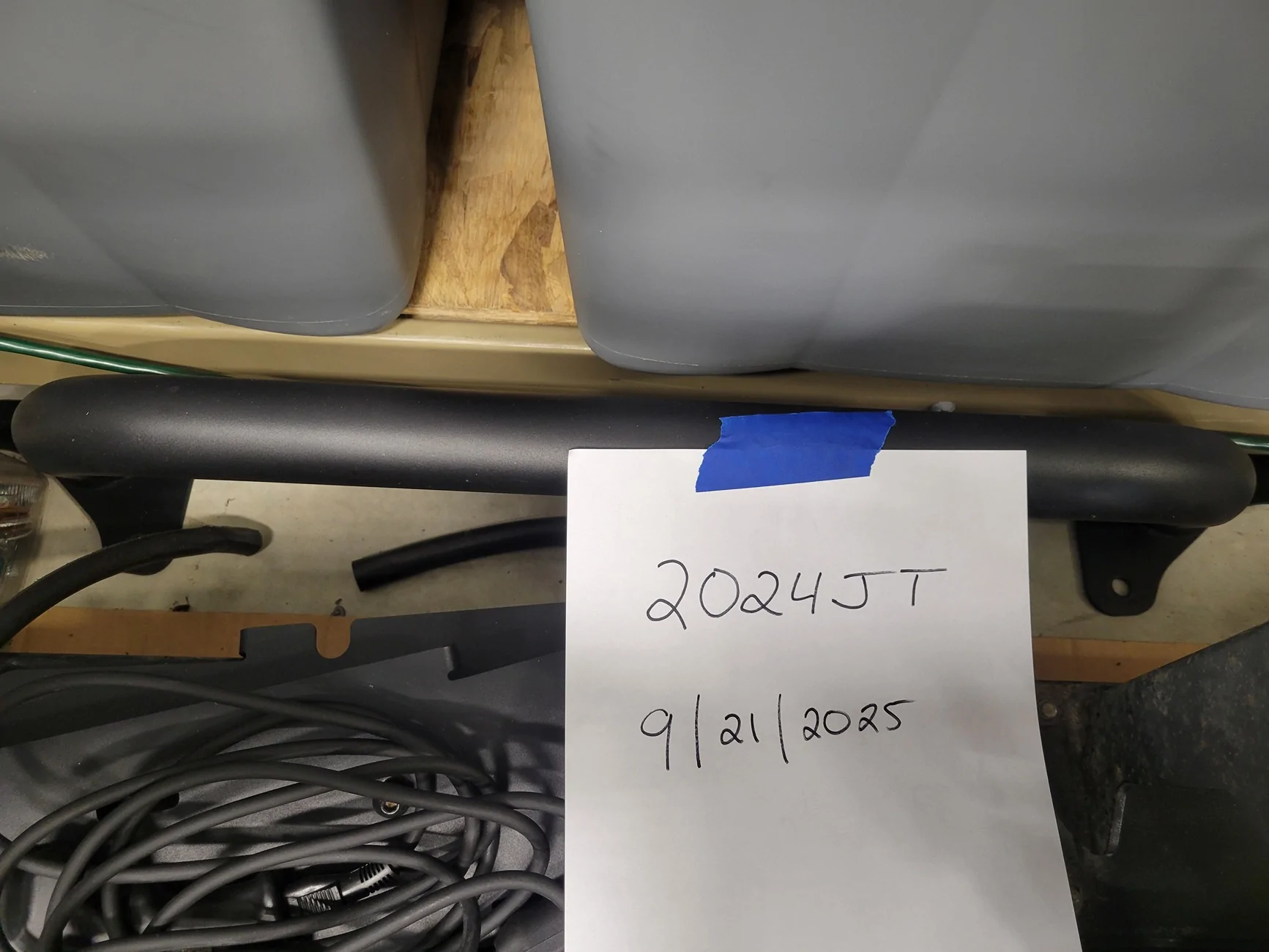 Jeep Gladiator Warn winch guard 20250921_113433