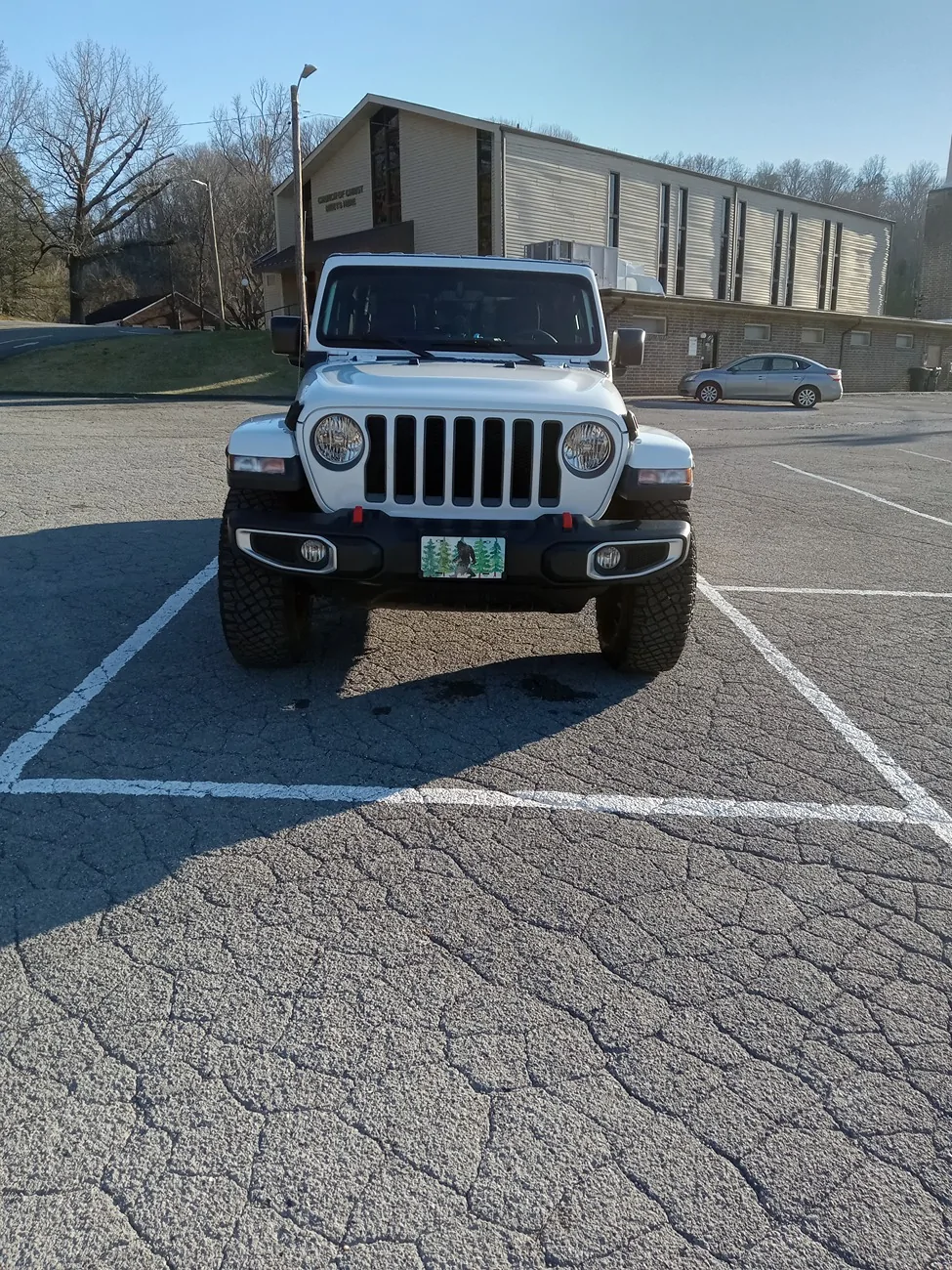 Jeep Gladiator Gladiator waiting for me after work makes me smile! 20250109_155911