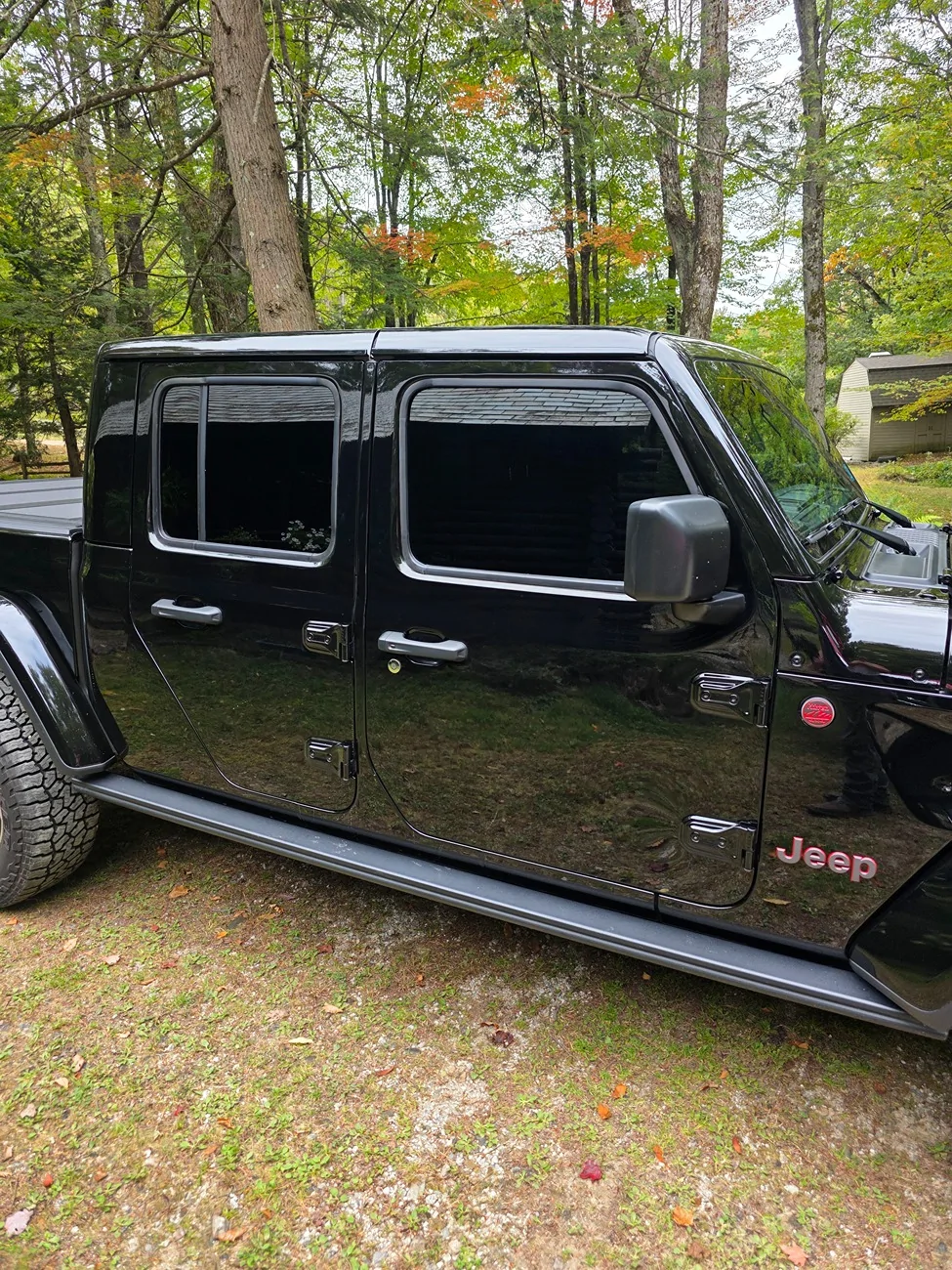 Jeep Gladiator Show your tinted Gladiators and tell us what % percentage tint film 20250923_114356