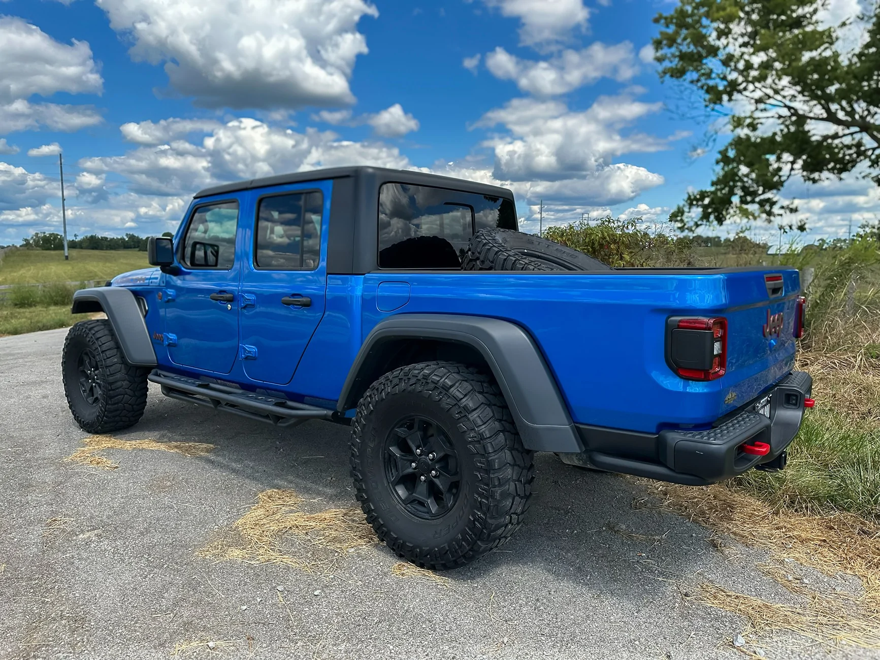 Jeep Gladiator FOR SALE: 2021 Hydro Blue Jeep Gladiator Rubicon 3.6L – Manual Trans – 58k Miles – $35,000 IMG_0113
