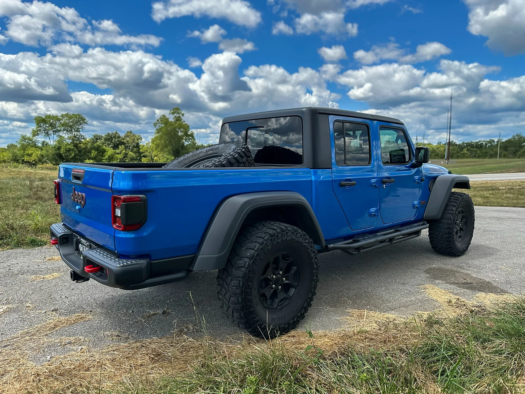 Jeep Gladiator FOR SALE: 2021 Hydro Blue Jeep Gladiator Rubicon 3.6L – Manual Trans – 58k Miles – $35,000 IMG_0115
