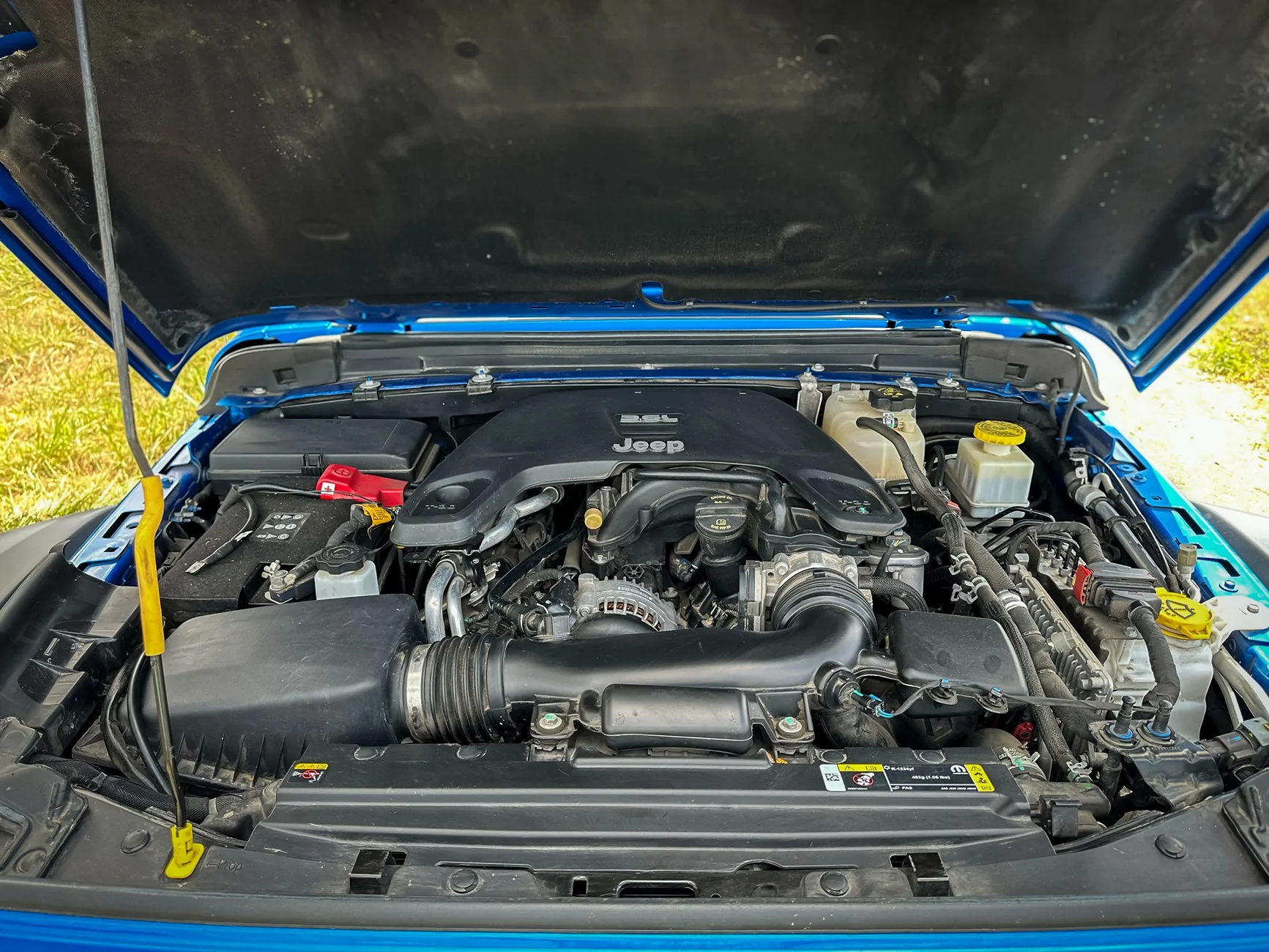 Jeep Gladiator FOR SALE: 2021 Hydro Blue Jeep Gladiator Rubicon 3.6L – Manual Trans – 58k Miles – $35,000 IMG_0118