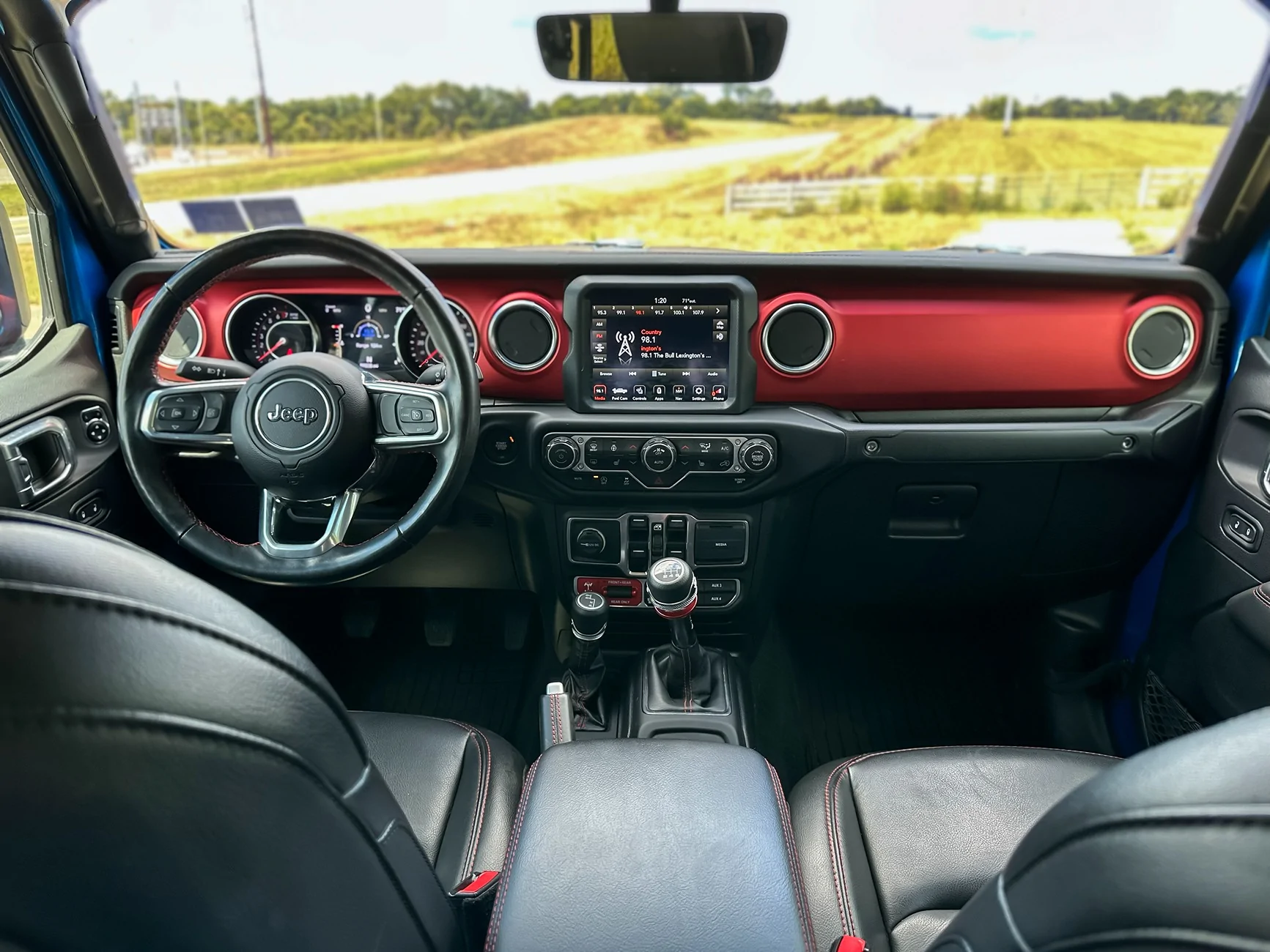 Jeep Gladiator FOR SALE: 2021 Hydro Blue Jeep Gladiator Rubicon 3.6L – Manual Trans – 58k Miles – $35,000 IMG_0130