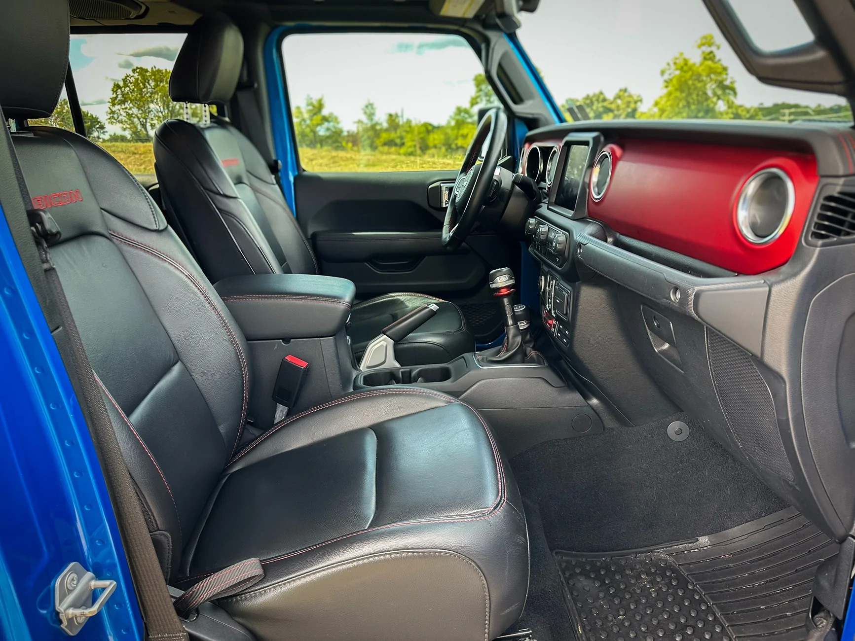 Jeep Gladiator FOR SALE: 2021 Hydro Blue Jeep Gladiator Rubicon 3.6L – Manual Trans – 58k Miles – $35,000 IMG_0122