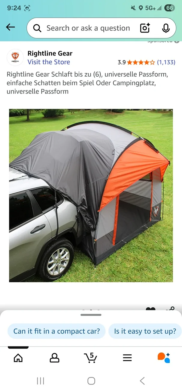 Jeep Gladiator Need Advice For Bed Tent for 2020 Gladiator Screenshot_20250923_212448_Amazon Shopping