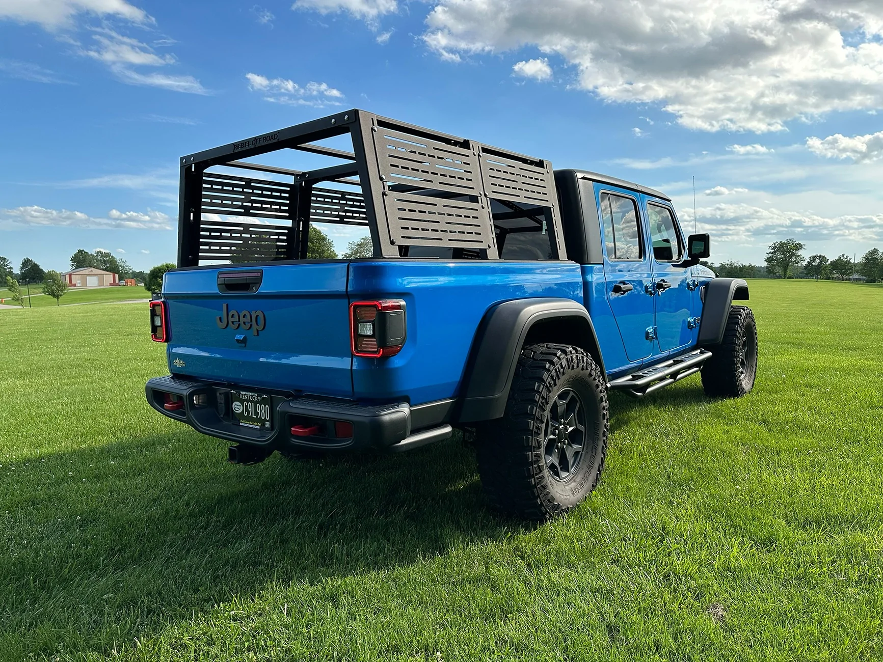 Jeep Gladiator FOR SALE: 2021 Hydro Blue Jeep Gladiator Rubicon 3.6L – Manual Trans – 58k Miles – $35,000 03