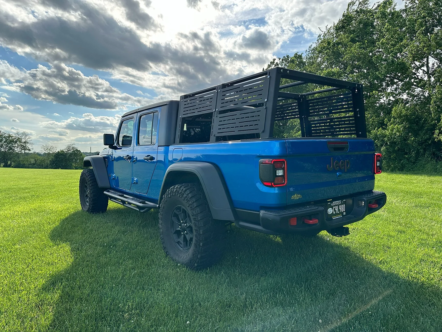 Jeep Gladiator FOR SALE: 2021 Hydro Blue Jeep Gladiator Rubicon 3.6L – Manual Trans – 58k Miles – $35,000 04