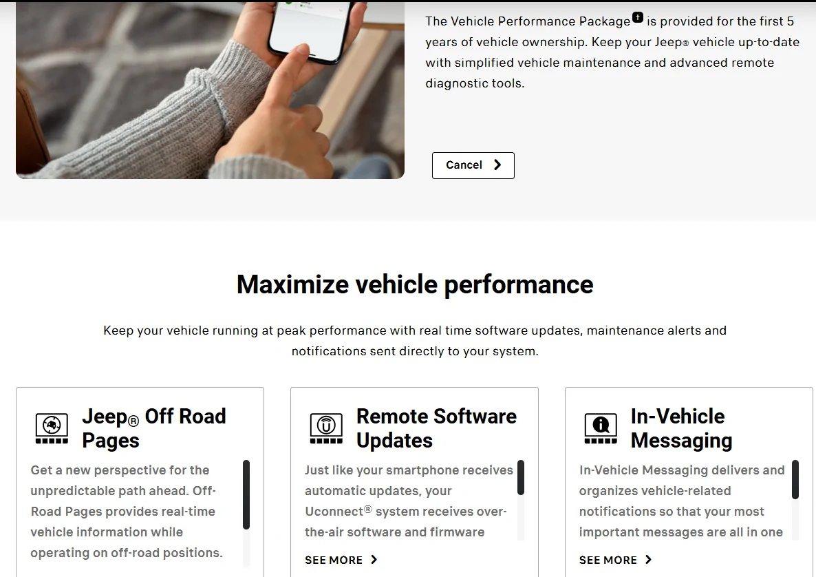 Jeep Gladiator Anyone notice Off Road Pages is now listed as a Guardian service? Screenshot 2025-09-24 170726