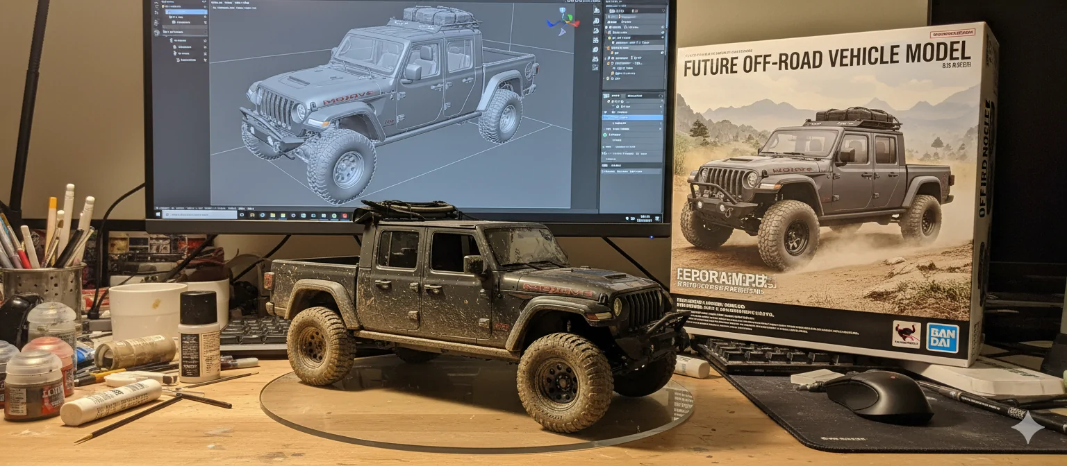 Jeep Gladiator Fun way to make an AI picture of your Jeep - Try This: Gemini_Generated_Image_95huyb95huyb95hu
