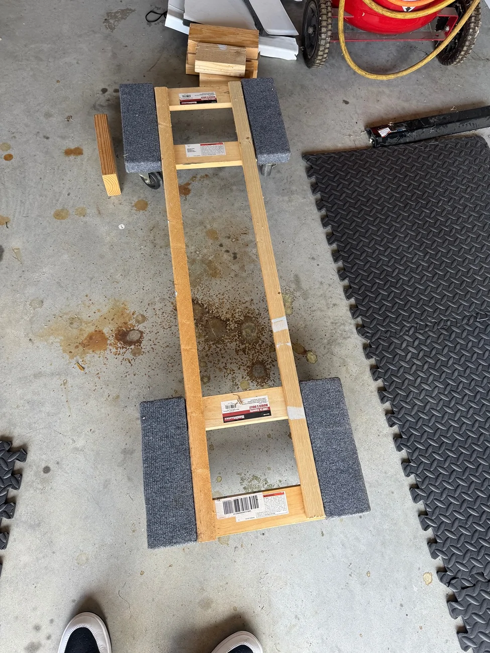 Jeep Gladiator DIY Top storage cart IMG_5283