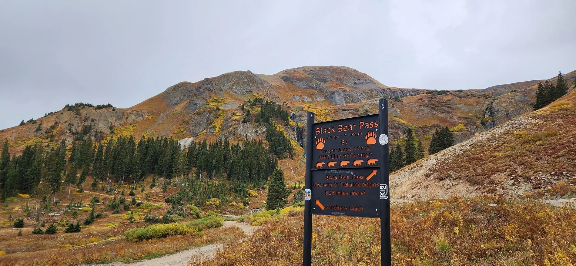 Jeep Gladiator Ouray Day 2. Black Bear Pass & Imogene Pass. 20250922_091919