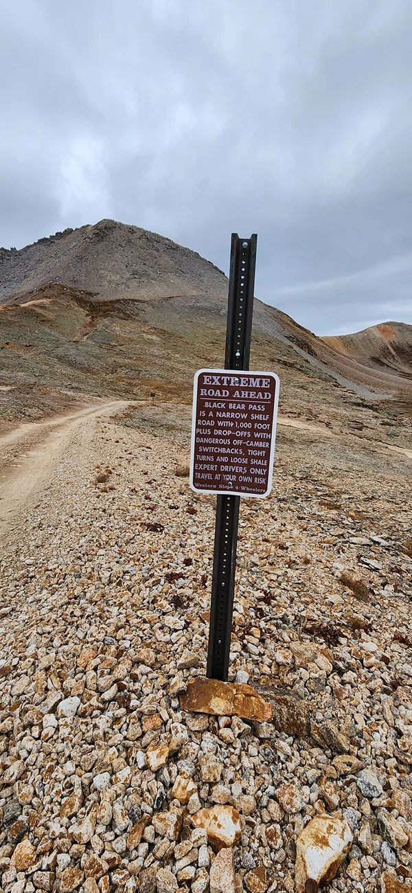 Jeep Gladiator Ouray Day 2. Black Bear Pass & Imogene Pass. 20250922_094532