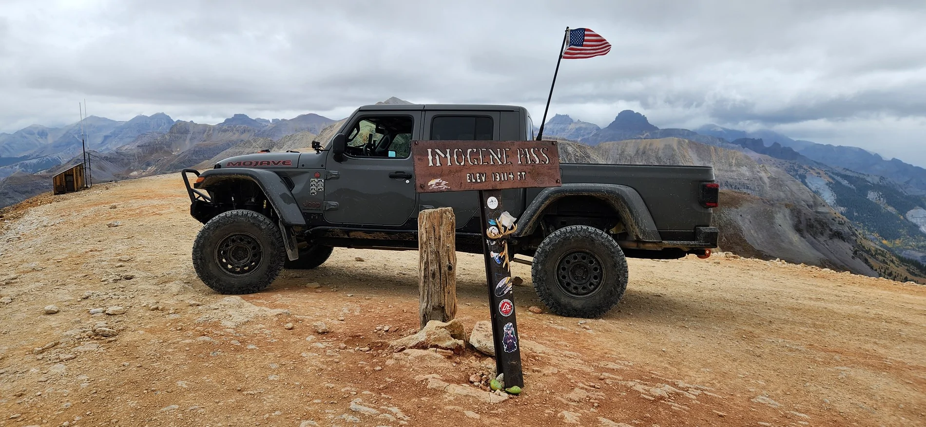 Jeep Gladiator Ouray Day 2. Black Bear Pass & Imogene Pass. 20250922_151854