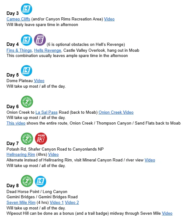 Jeep Gladiator Return to Moab (and the west) - itinerary suggestions? 1759153110680-ag
