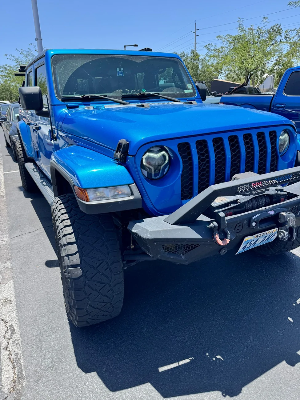 Jeep Gladiator Clearance for 37x12.5s? Non-Rubicon axle width and 17x8.5 0/4.75" BS 20250620_194932759_iOS