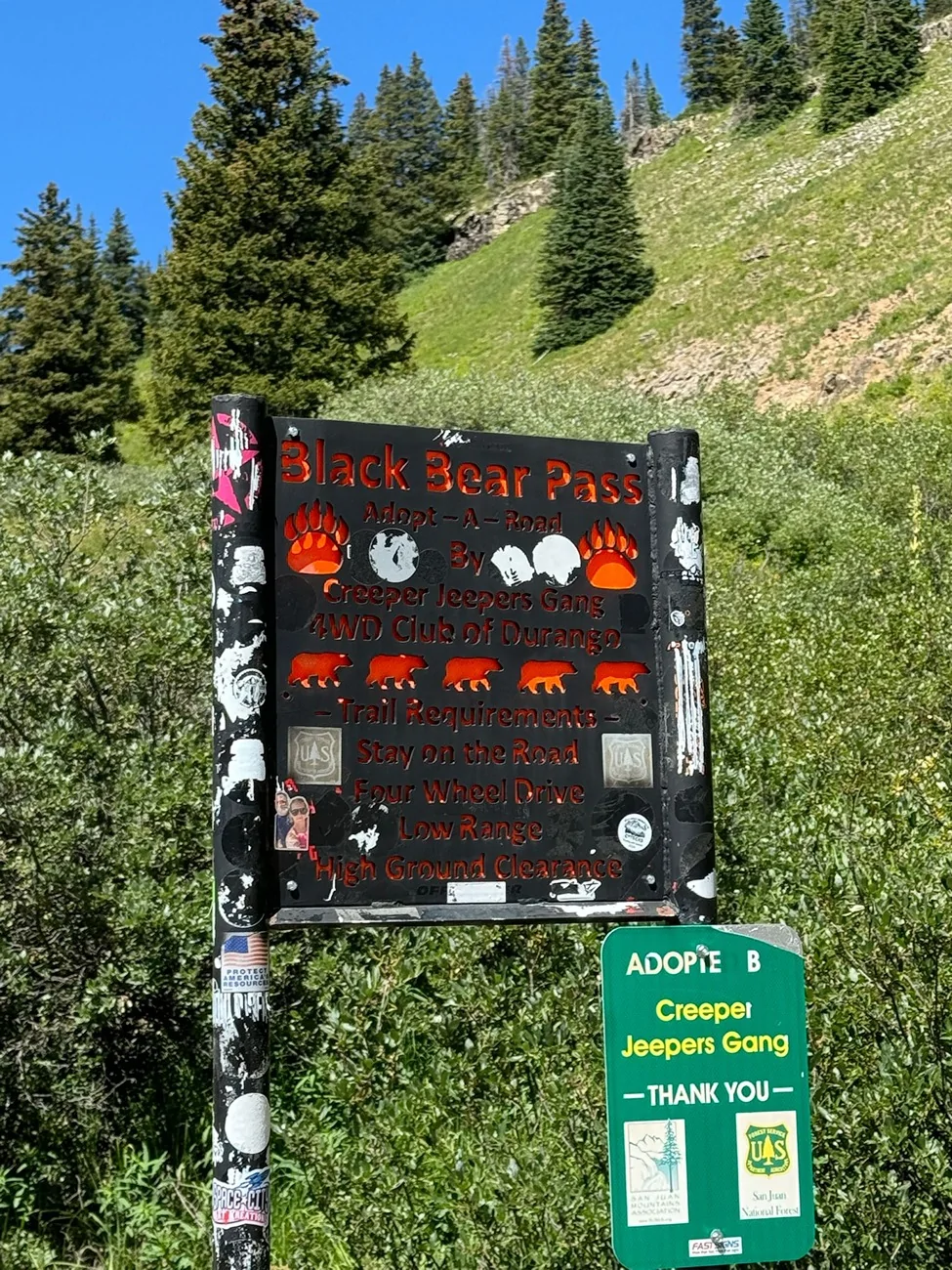 Jeep Gladiator Ouray Day 2. Black Bear Pass & Imogene Pass. IMG-20250925-WA0000