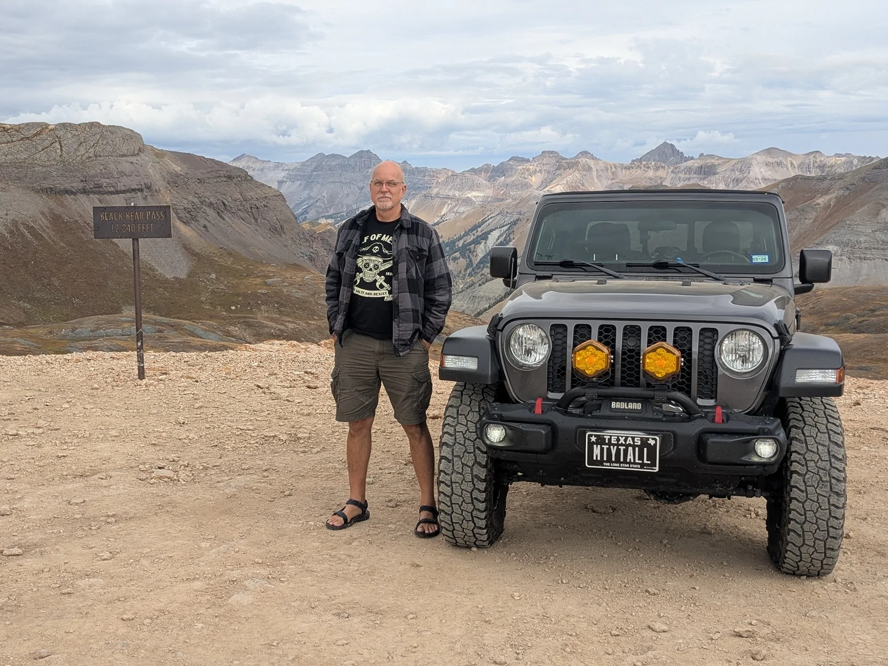 Jeep Gladiator Ouray Day 2. Black Bear Pass & Imogene Pass. PXL_20250919_161941759
