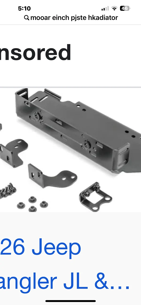 Jeep Gladiator Question for experts - winch with Rubicon steel bumper IMG_4582