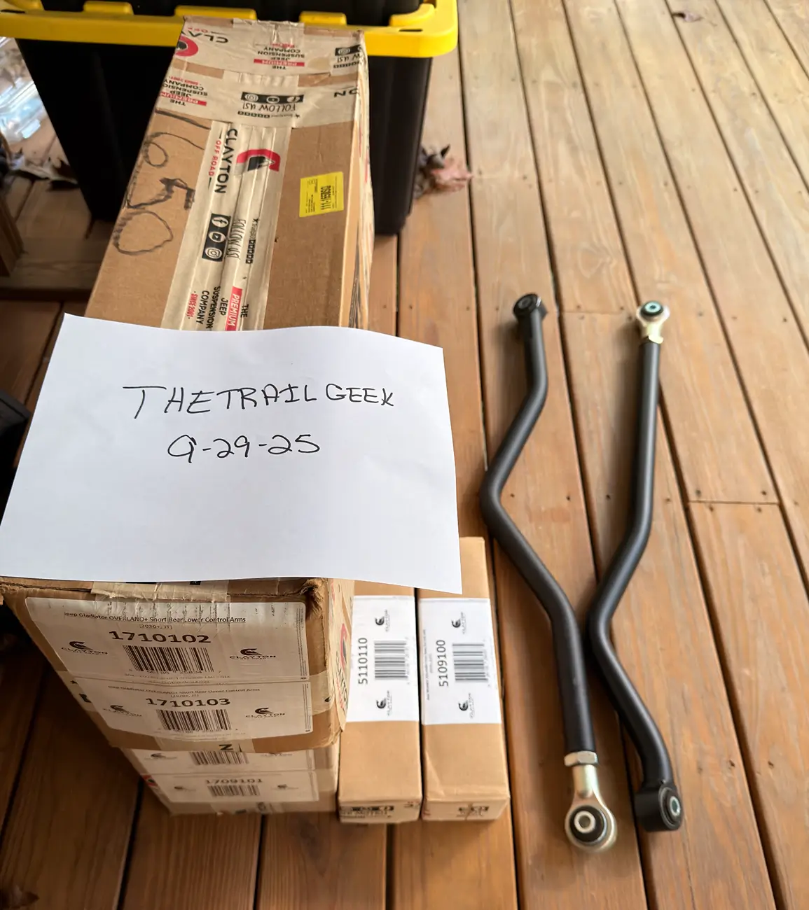 Jeep Gladiator (SOLD) Less Than Half Price Sale NIB Clayton Offroad 3.5" Overland Plus Parts Screenshot 2025-09-29 at 6.21.52 PM