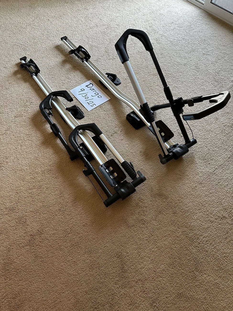 Jeep Gladiator Thule Upride Bike Racks $200.00 Firm IMG_8251