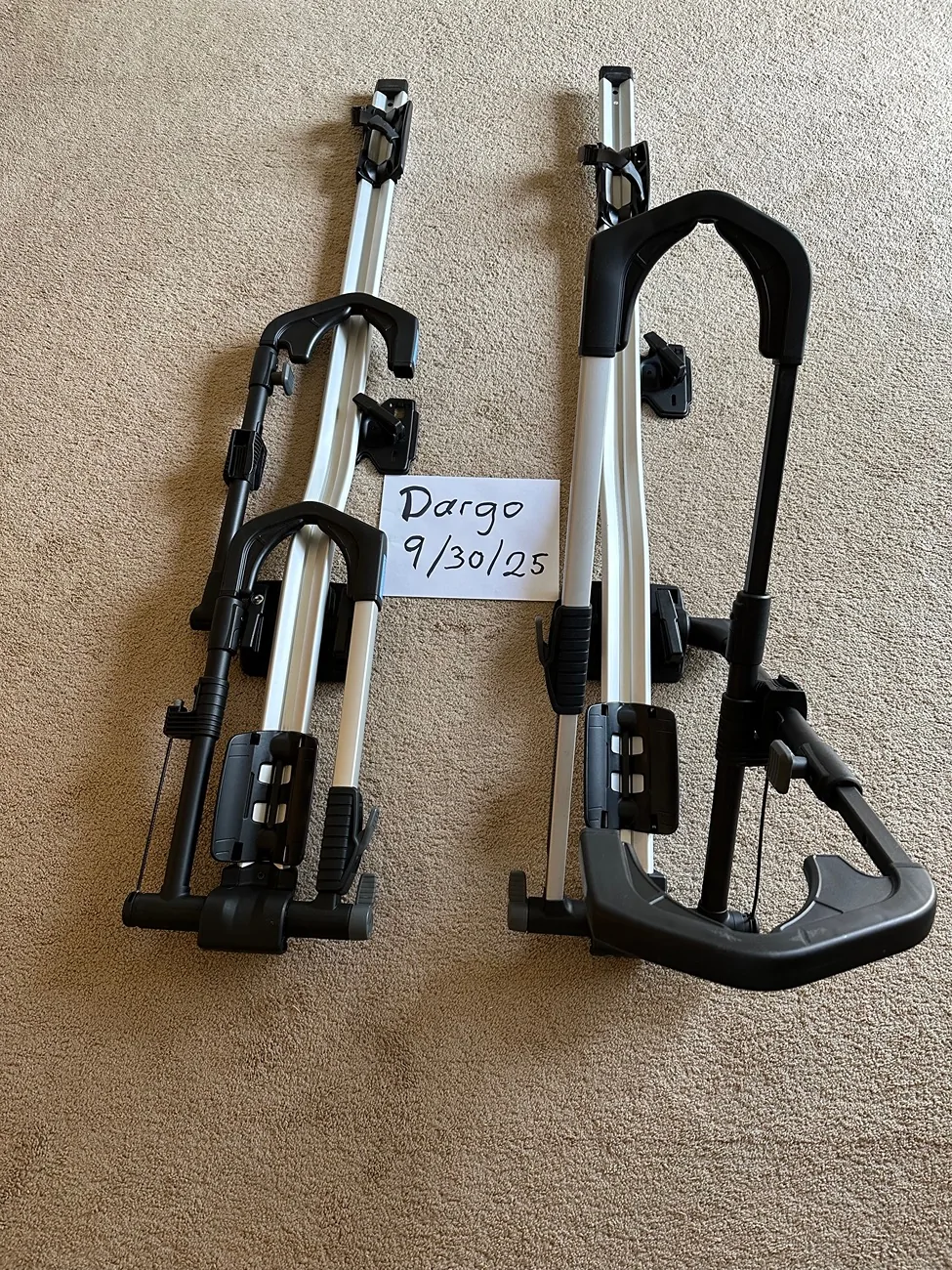 Jeep Gladiator Thule Upride Bike Racks $200.00 Firm IMG_8249