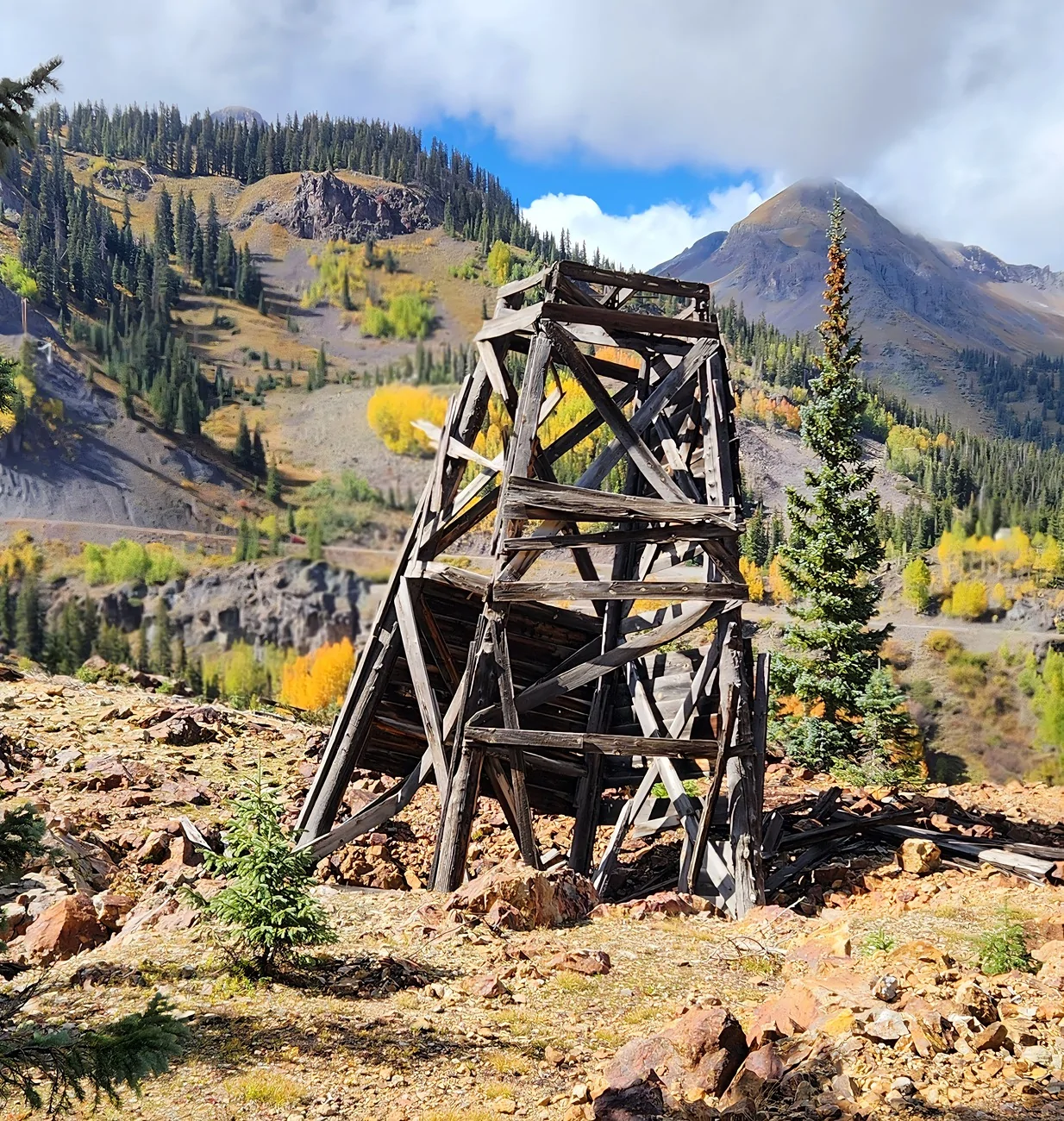 Jeep Gladiator Ouray Day 3. Ophir Pass and the Red Mountain Trail 20250923_145602