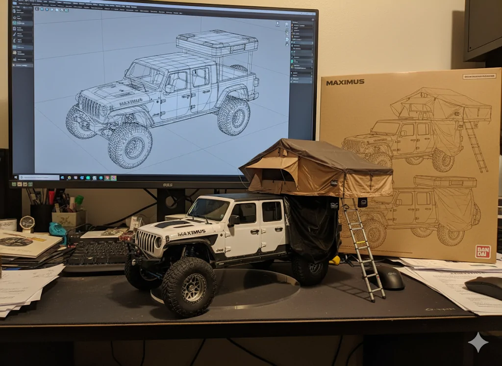 Jeep Gladiator Fun way to make an AI picture of your Jeep - Try This: AI Tent