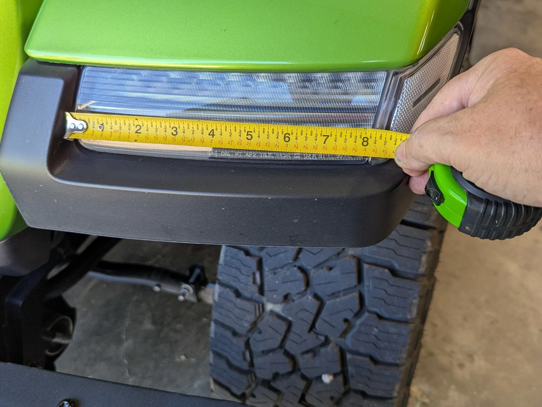 Jeep Gladiator Are Rubicon fenders WIDER than Max Tow? PXL_20251002_171712673