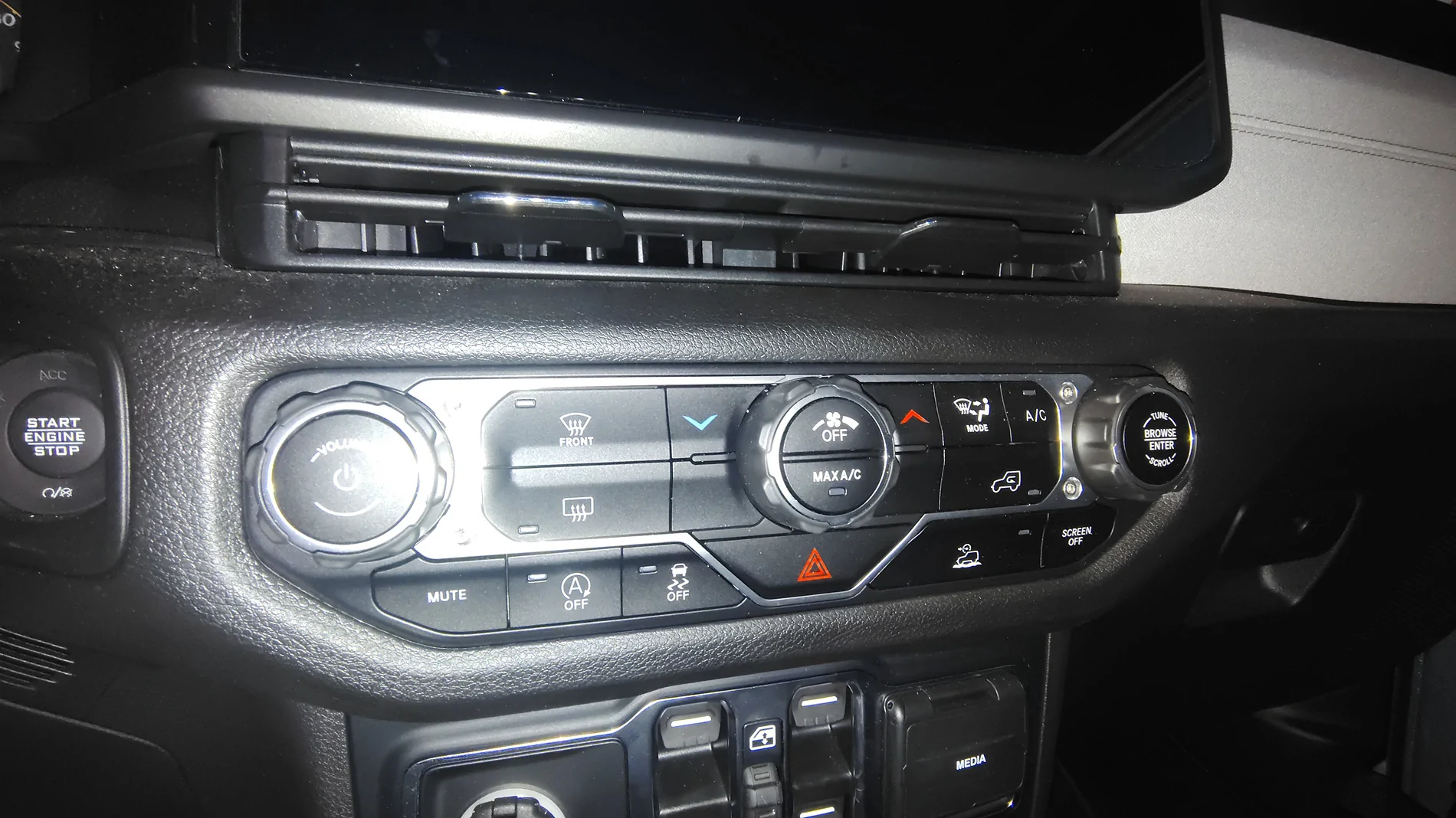 Jeep Gladiator Stop/Start disable mod dash