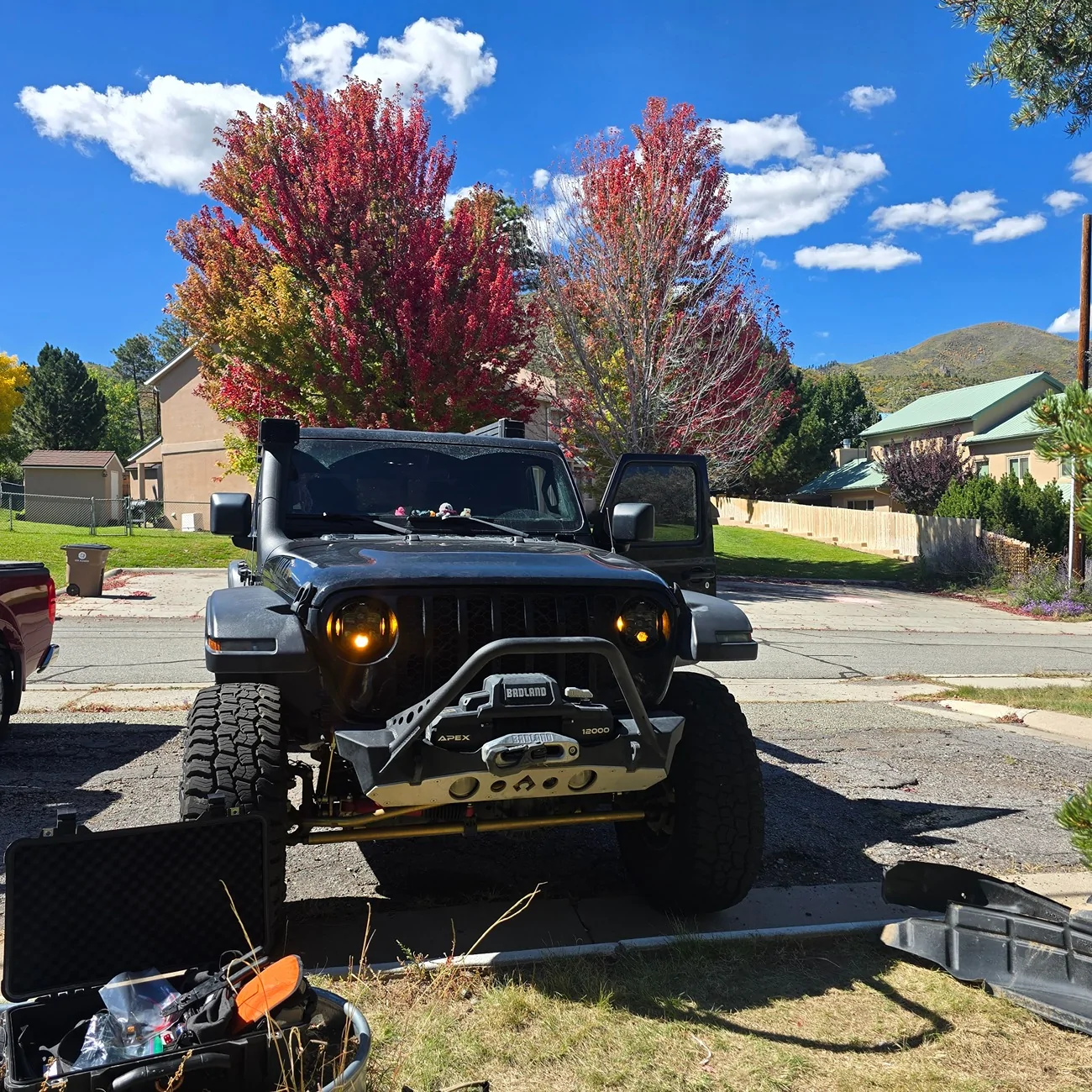 Jeep Gladiator New Baja Designs LP6 DOT headlights initial review and issues 1000008325