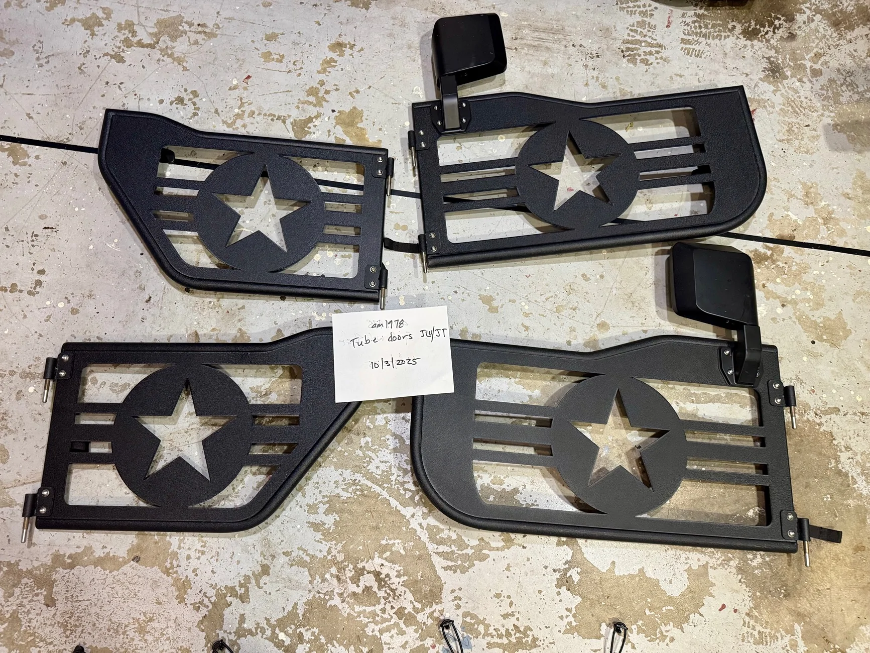 Jeep Gladiator Tube doors (4) for sale - $250 IMG_3717