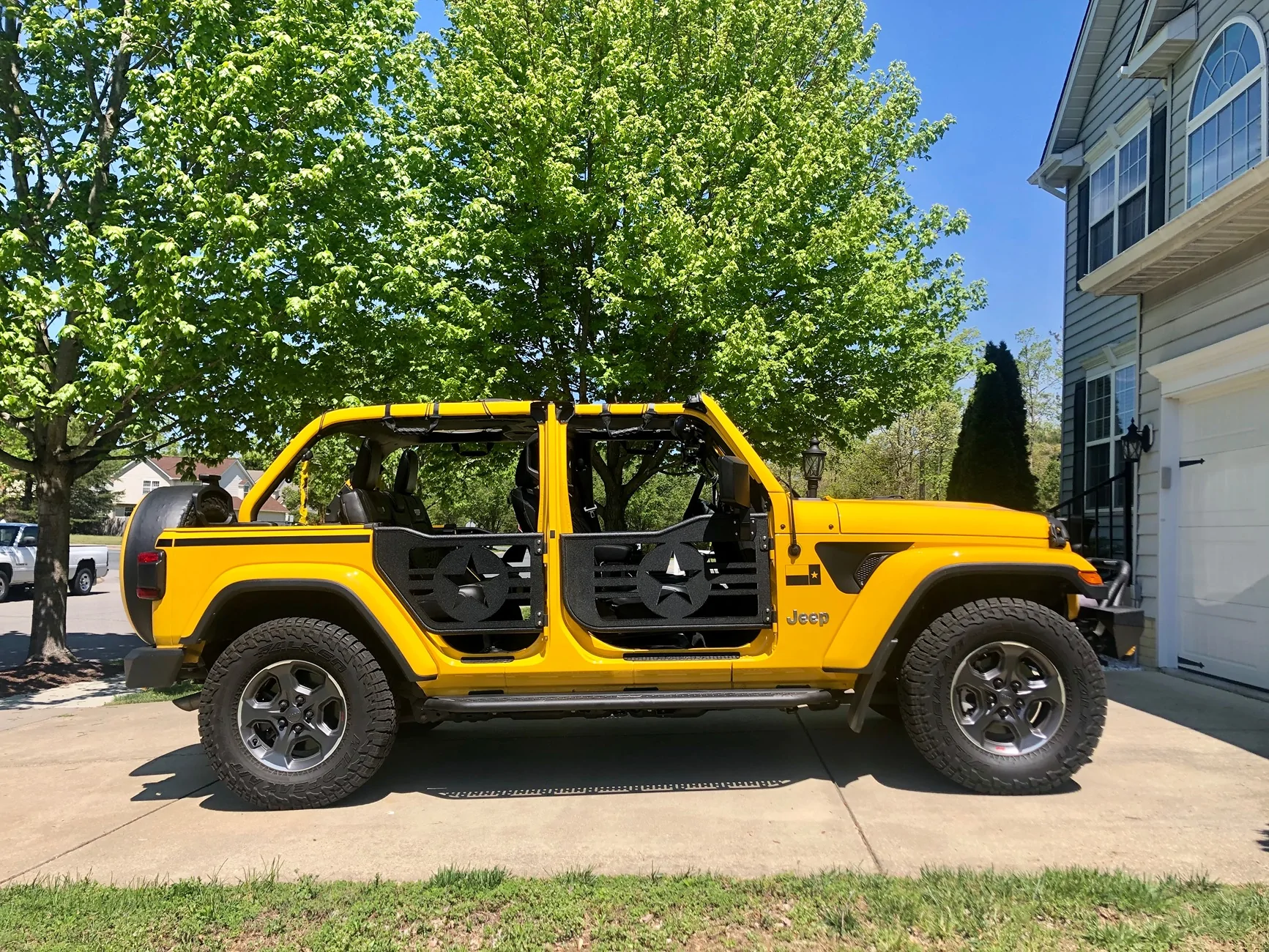 Jeep Gladiator Tube doors (4) for sale - $250 IMG_6511