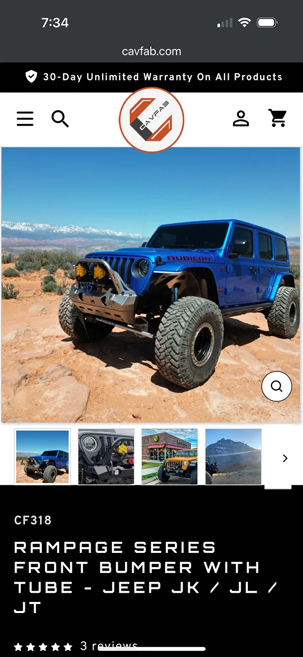 Jeep Gladiator Help me choose a stubby front bumper IMG_6815