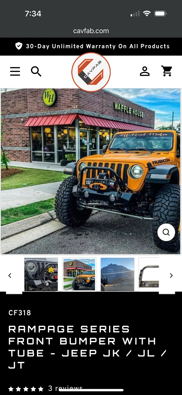 Jeep Gladiator Help me choose a stubby front bumper IMG_6817